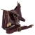 Schultertasche MARINA PATENT - wine