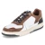Low Sneaker - white - darkbrown
