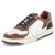 Low Sneaker - white - darkbrown
