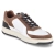 Low Sneaker - white - darkbrown