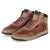High Sneaker - cognac