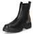 Chelsea Boot - Black-Leopard