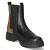 Chelsea Boot - Black-Leopard