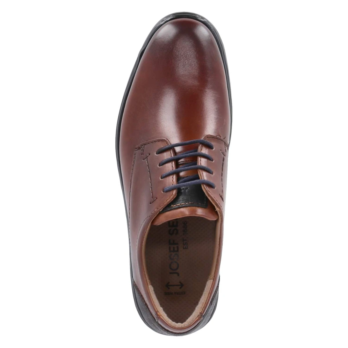 Halbschuhe ALASTAIR 01 - COGNAC-KOMBI