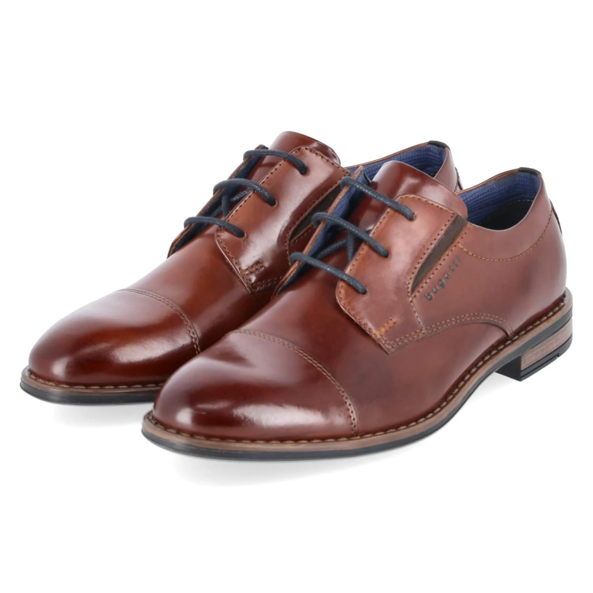 Halbschuhe - cognac