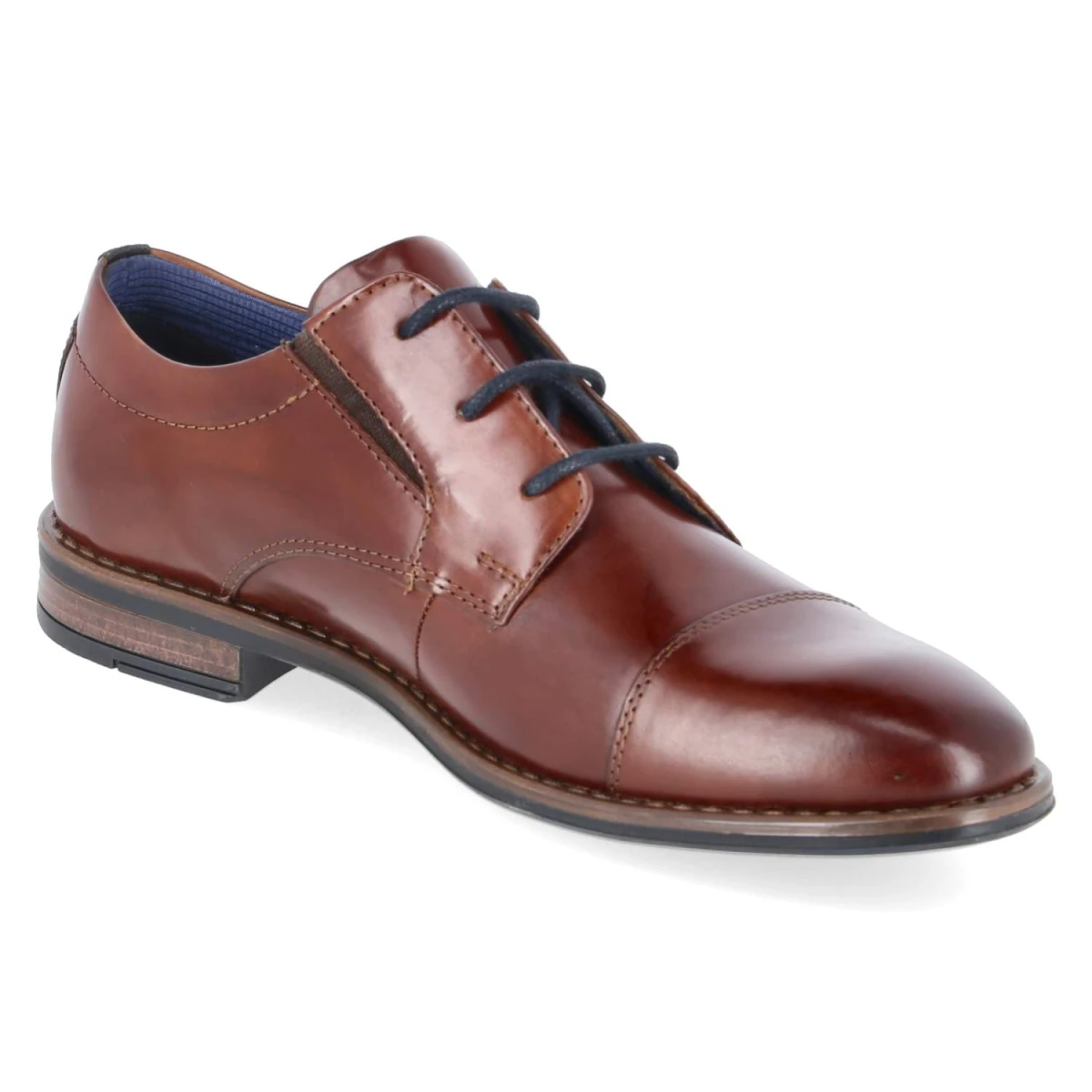 Halbschuhe - cognac
