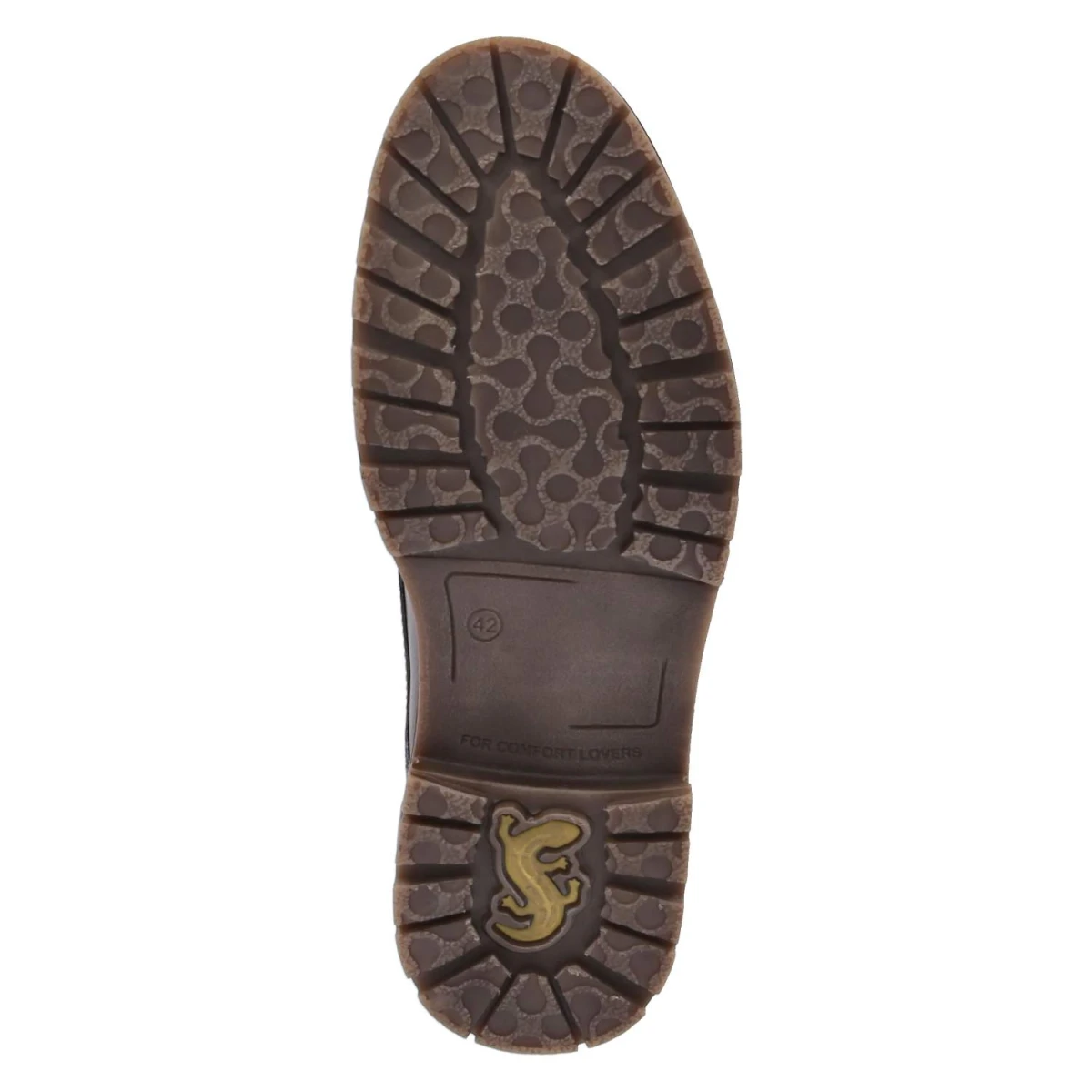 Halbschuhe - cognac