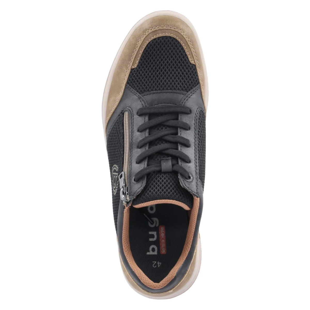 Halbschuhe - black/beige