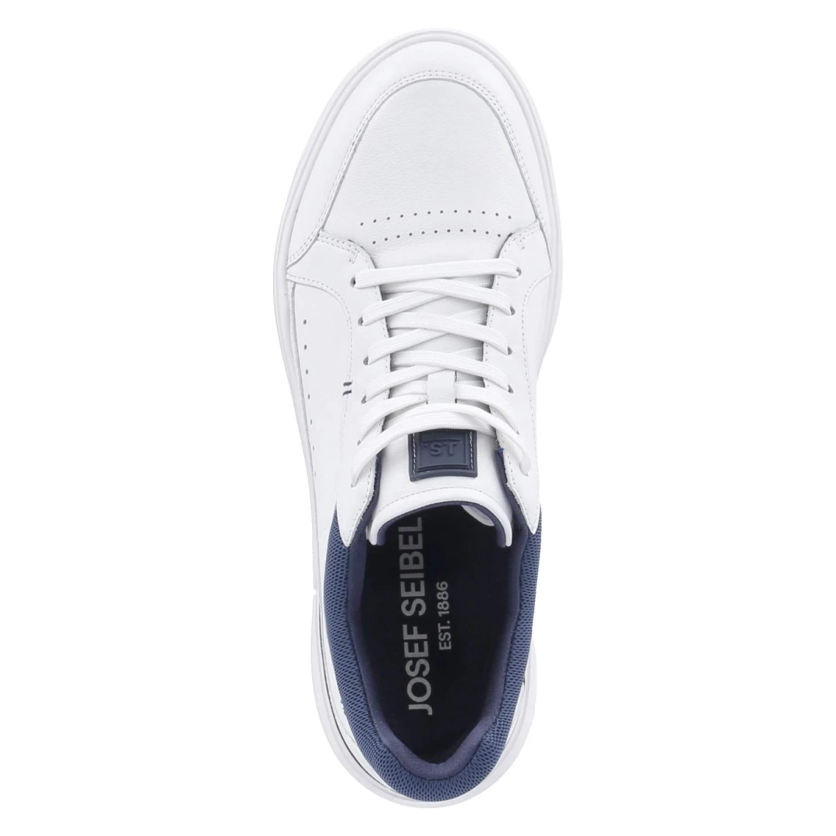 Halbschuhe DONOVAN 06 - WEISS-DUNKELBLAU