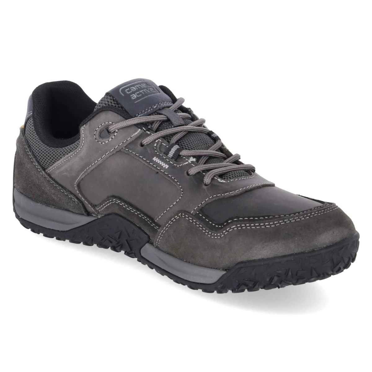 Outdoorsneaker CROSS - asphalt/blau