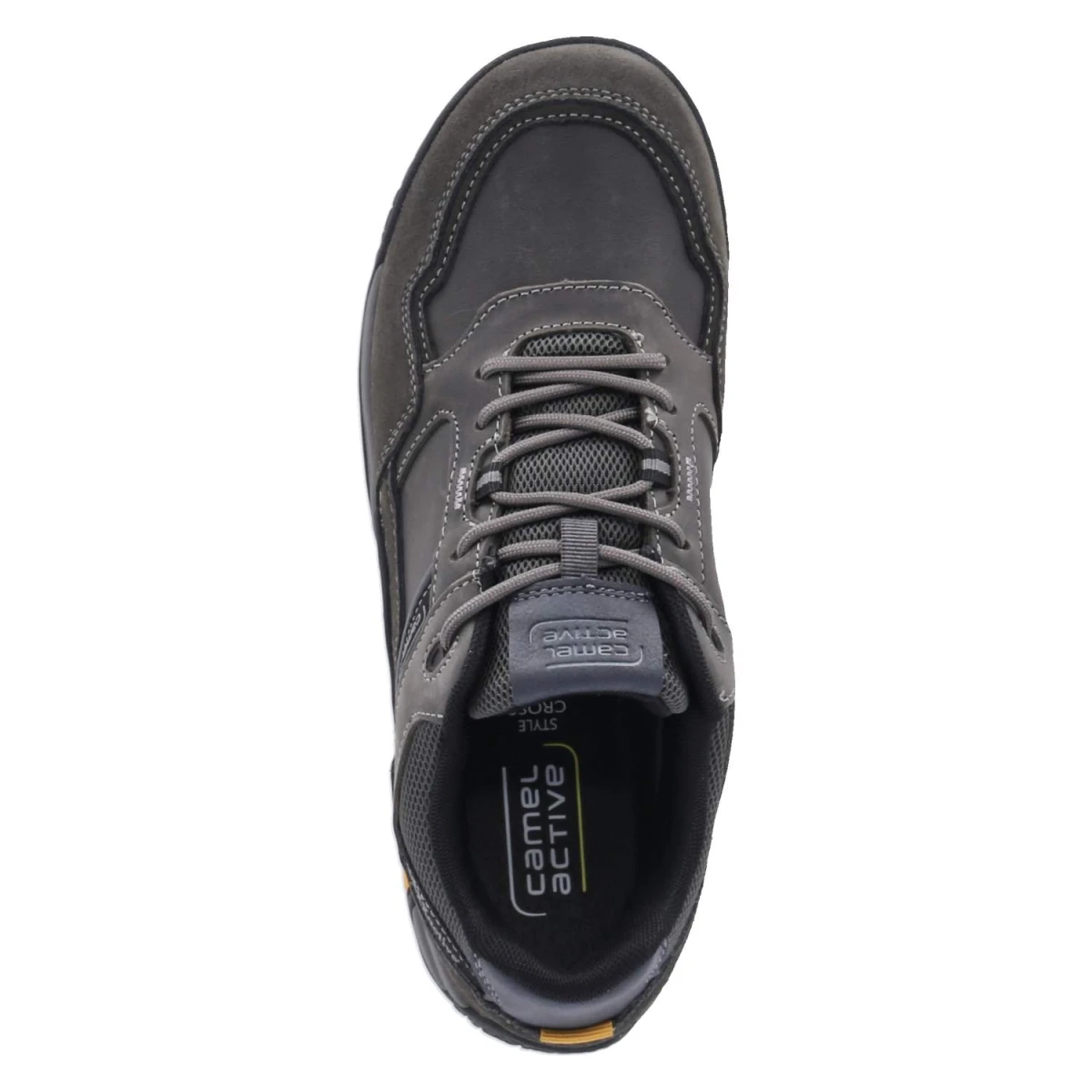 Outdoorsneaker CROSS - asphalt/blau