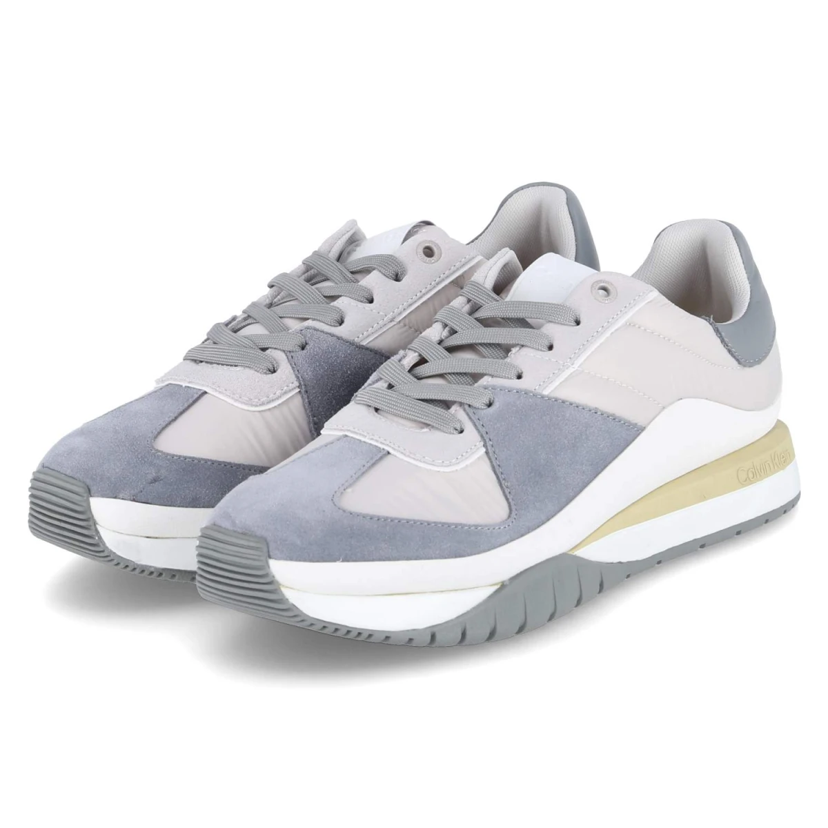 Low Sneaker LOW TOP LACE UP - grey