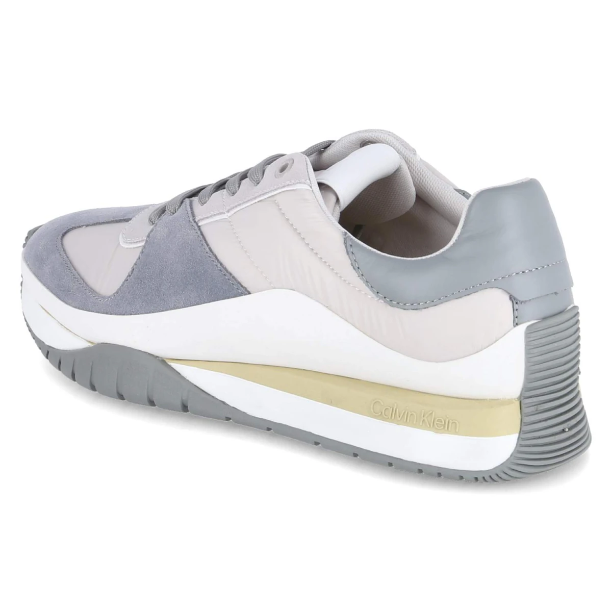 Low Sneaker LOW TOP LACE UP - grey