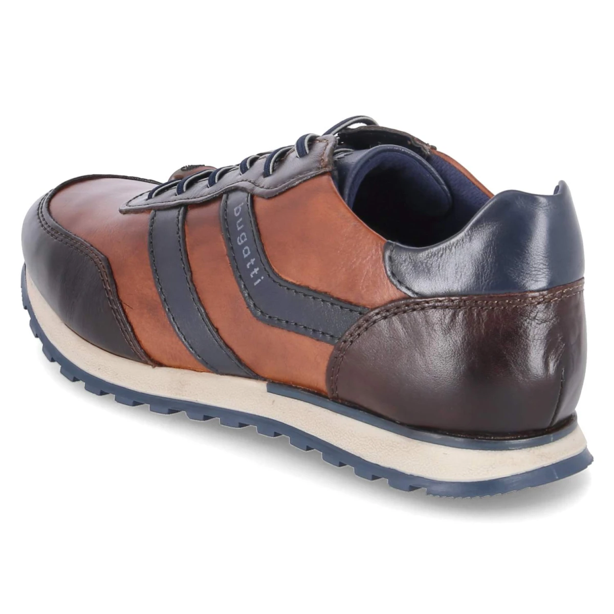 Low Sneaker - dark brown / cognac