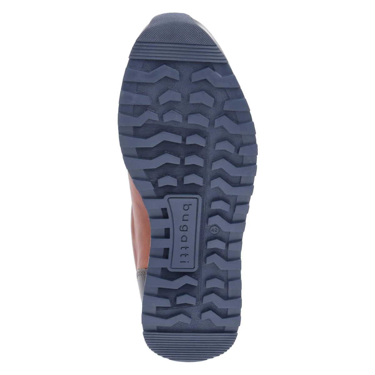 Low Sneaker - dark brown / cognac