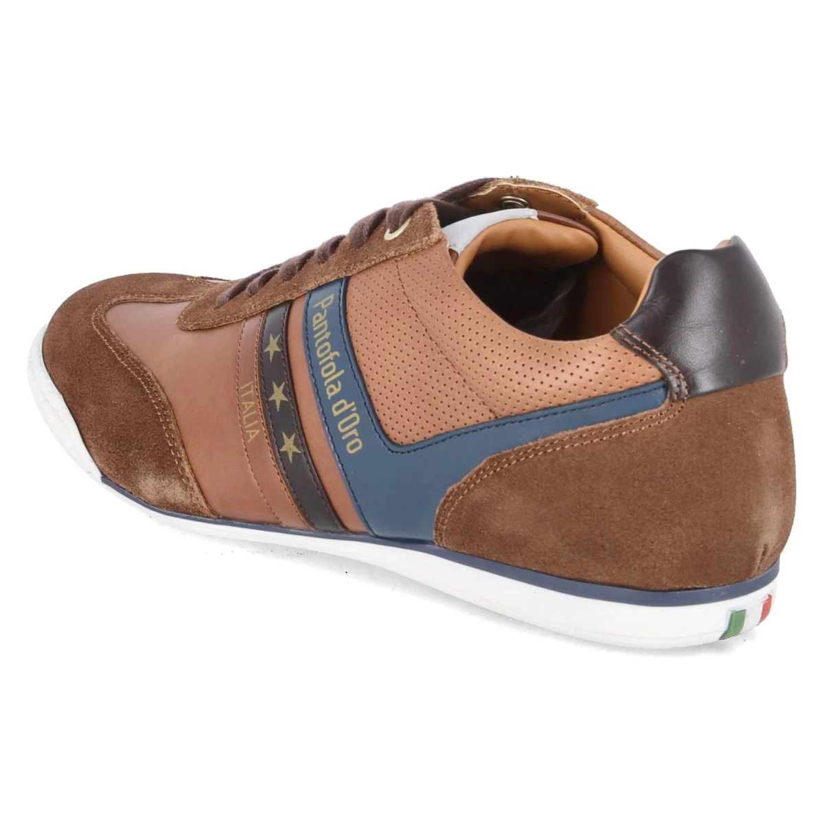 Low Sneaker VASTO - cognac/navy