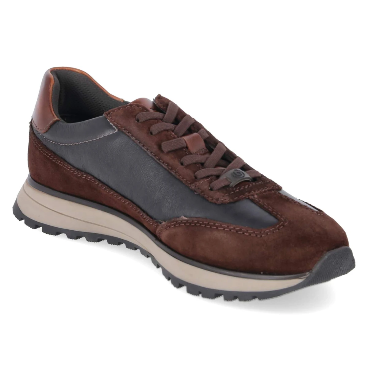 Low Sneaker - dark brown/dark grey