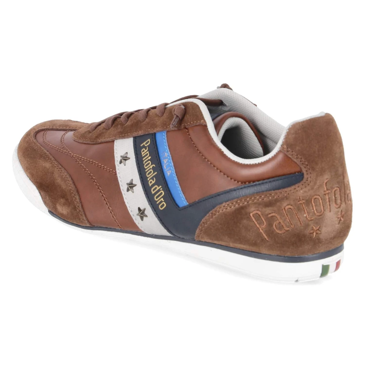 Low Sneaker VASTO - cognac/navy