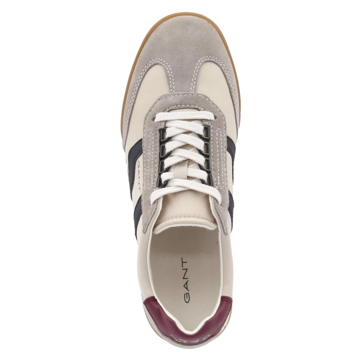 Low Sneaker BAYLLE - cold beige/black