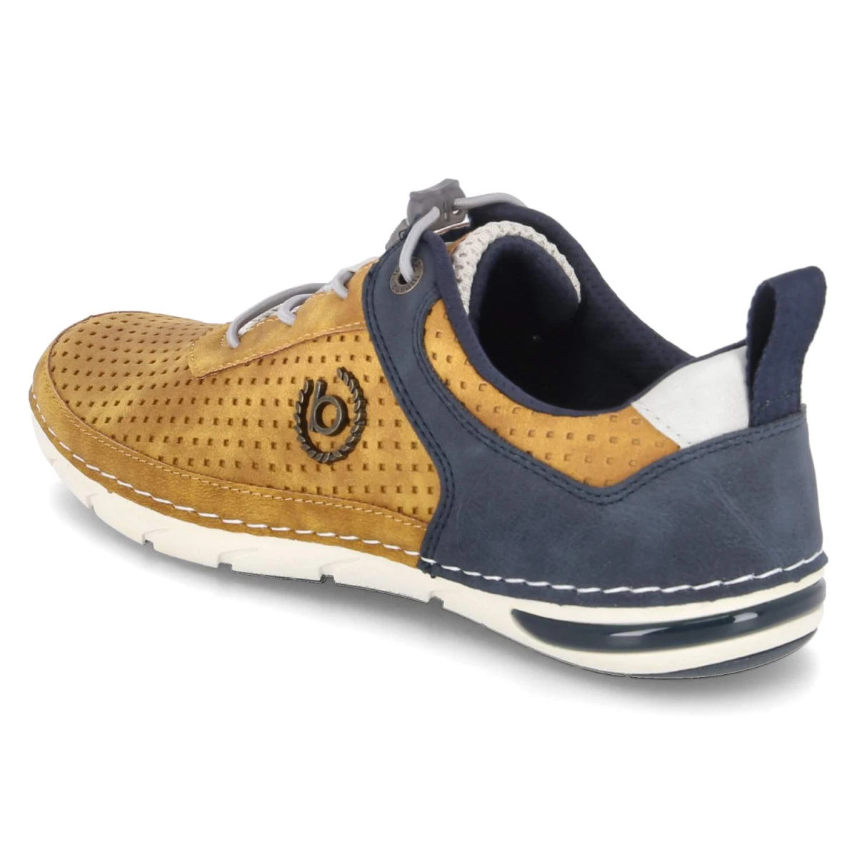 Halbschuhe - yellow / dark blue