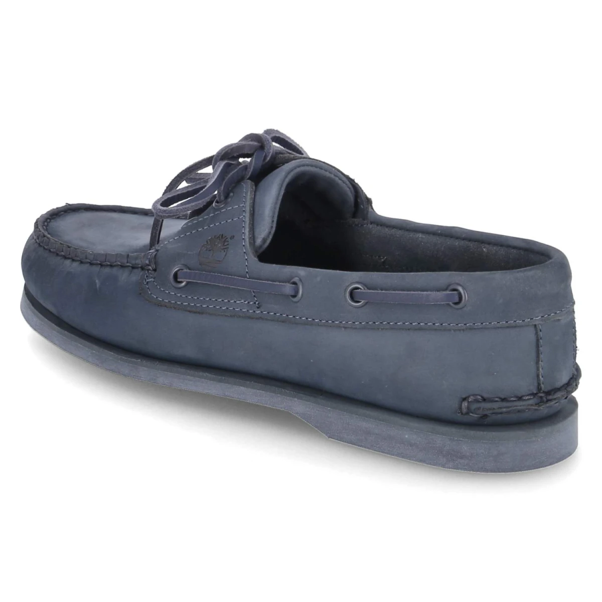 Halbschuhe CLASSIC BOAT - DARK BLUE NUBUCK