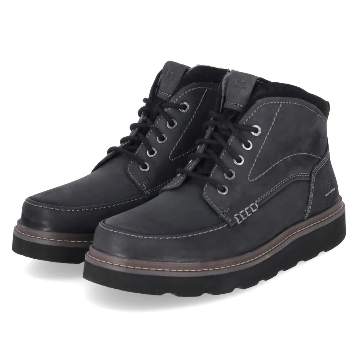 Schnürboots TRENT 04 - BLACK-BLACK