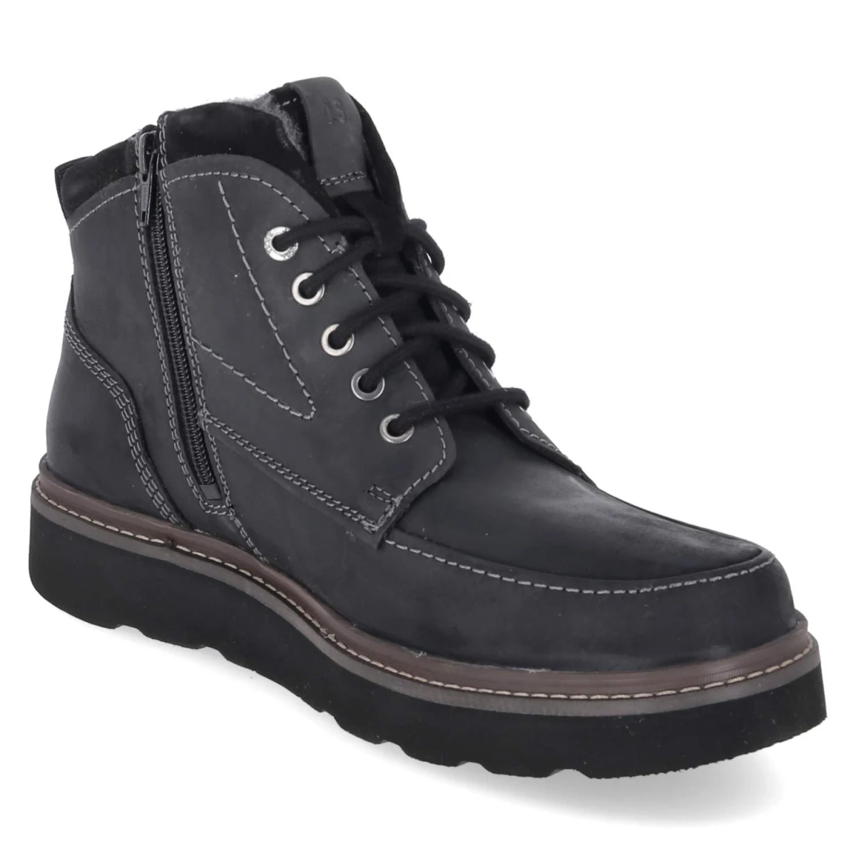 Schnürboots TRENT 04 - BLACK-BLACK