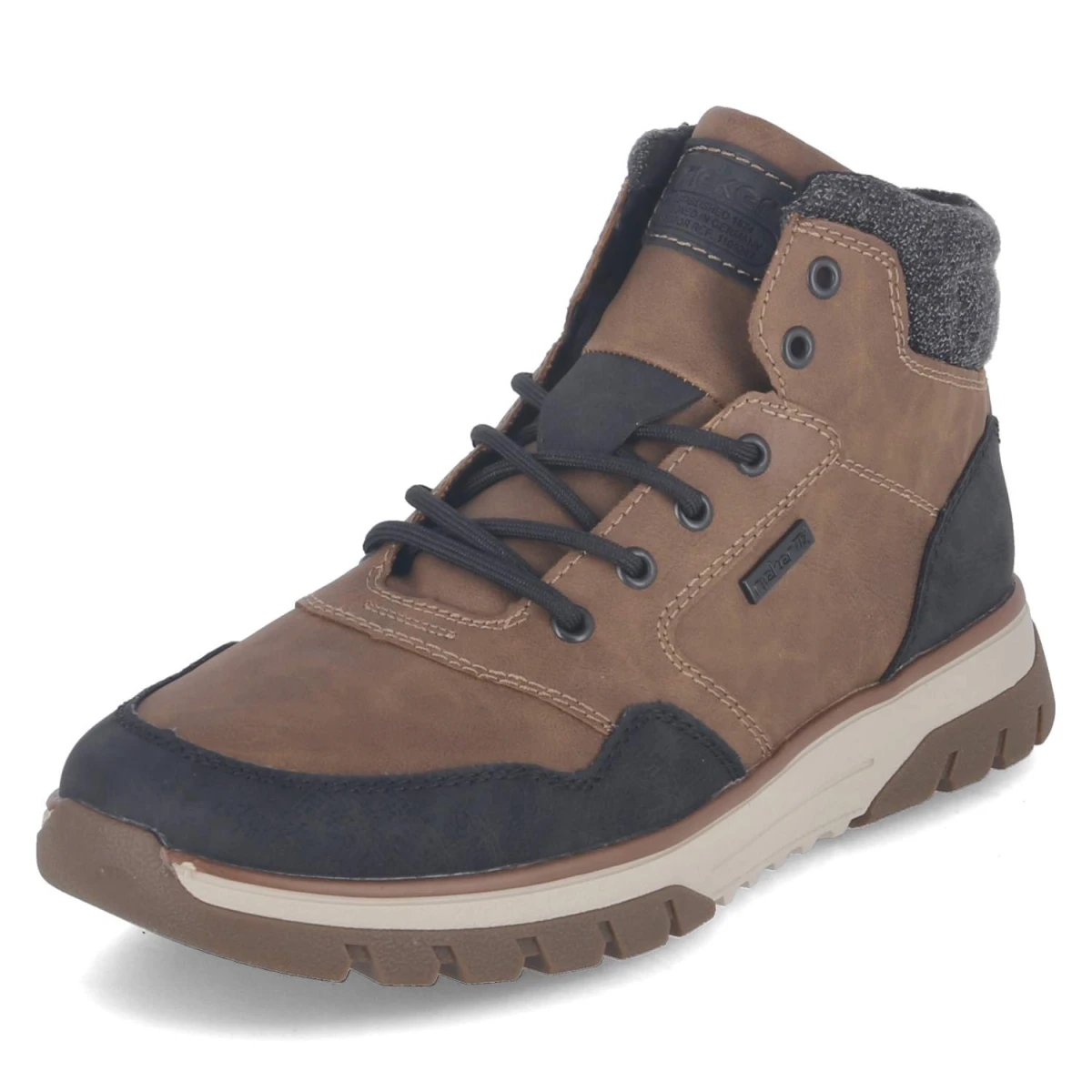 Winterboots - braun kombi