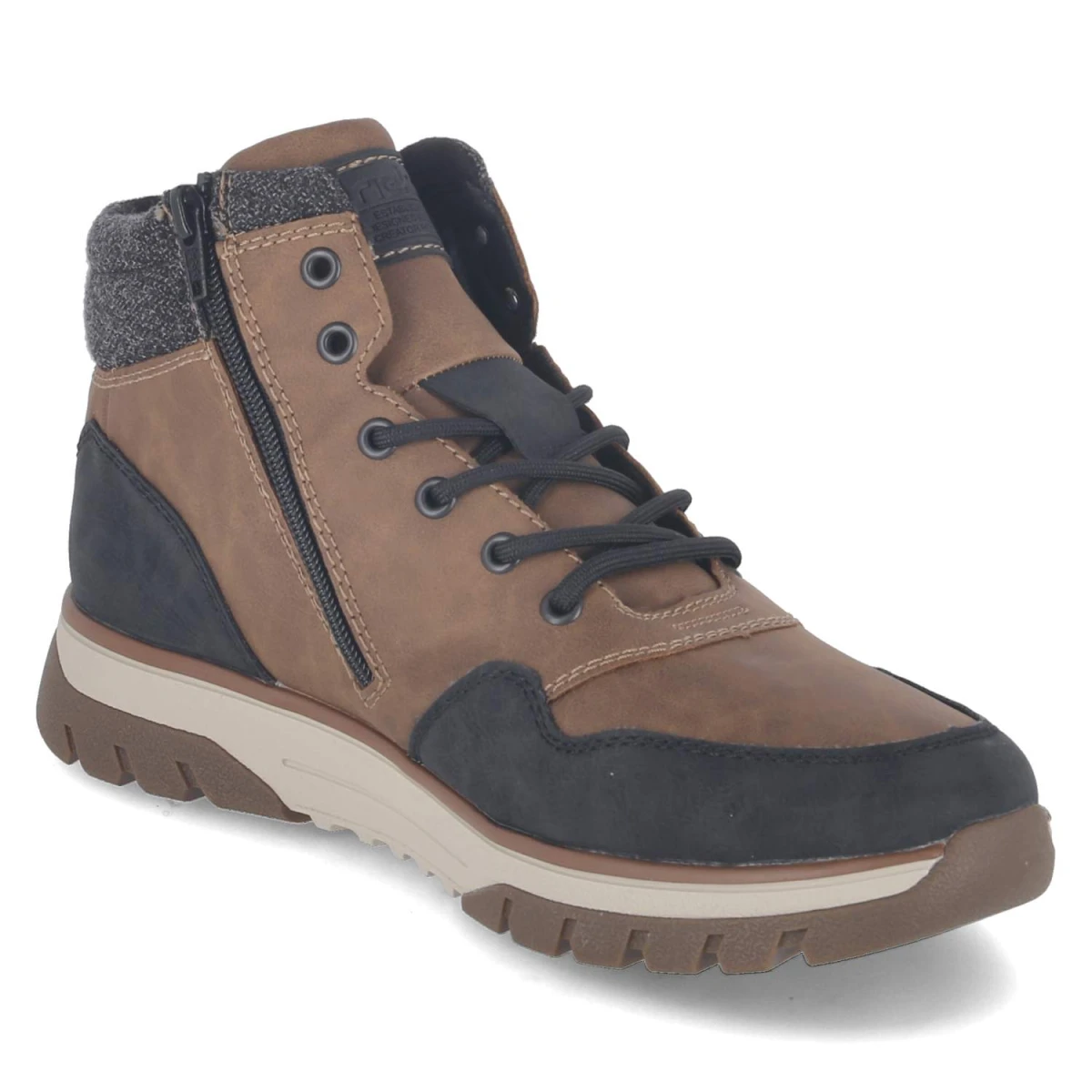 Winterboots - braun kombi