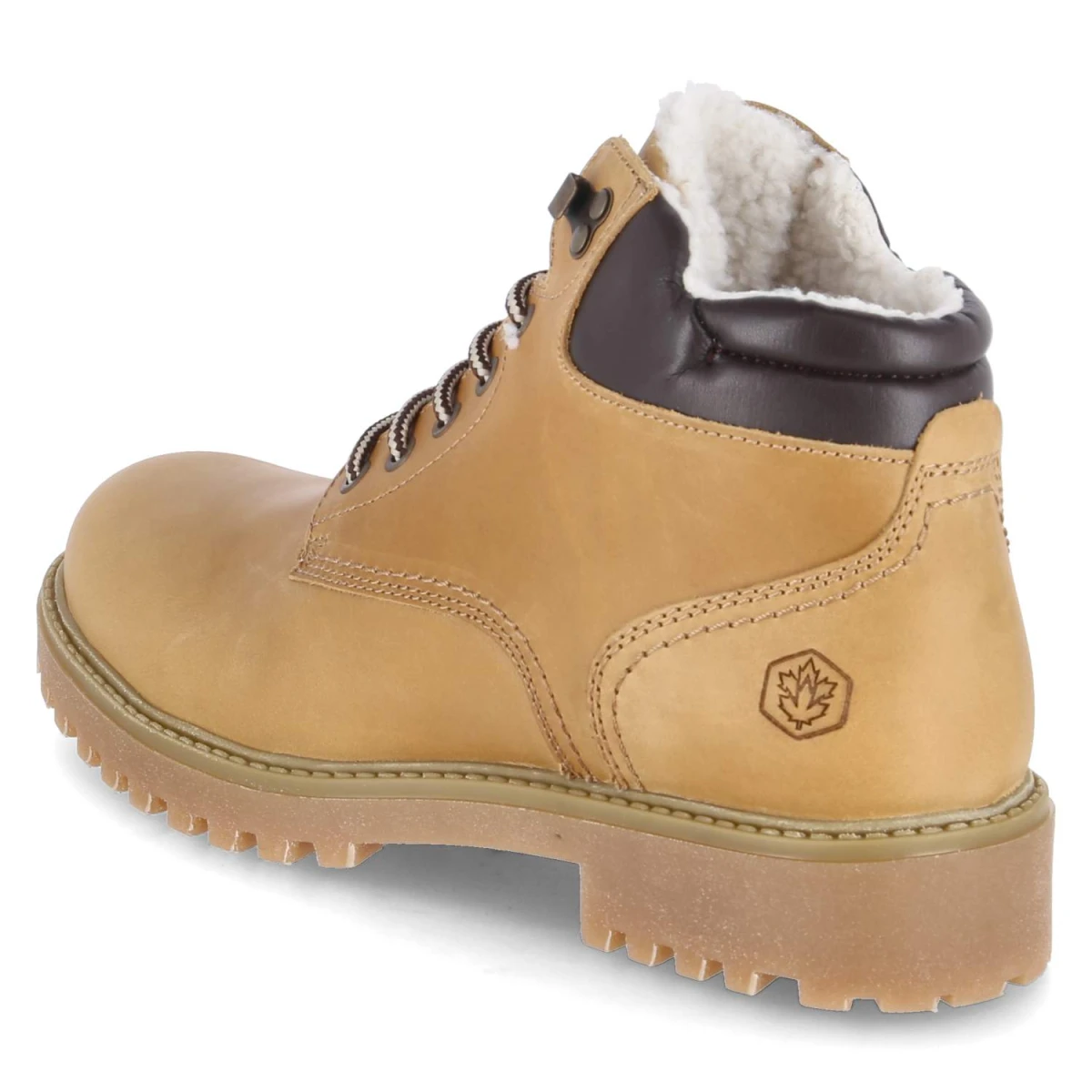 Winterboots RIVER 2 - yellow/dk brown