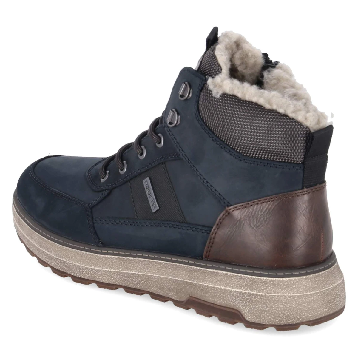 Winterboots - blau kombi