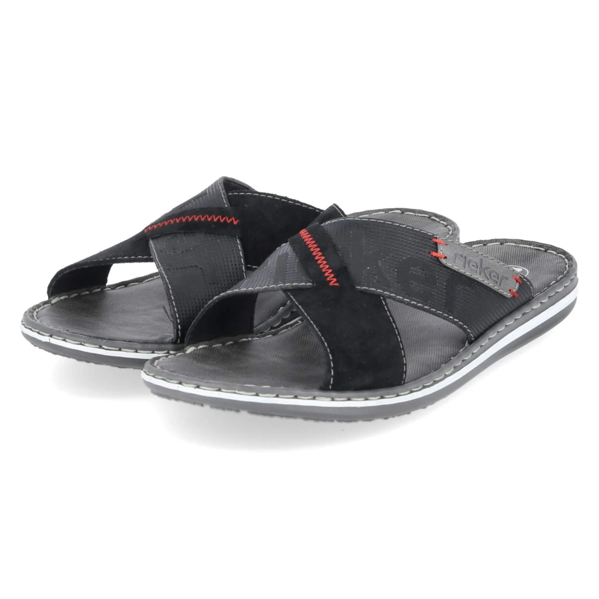 Pantoletten - schwarz