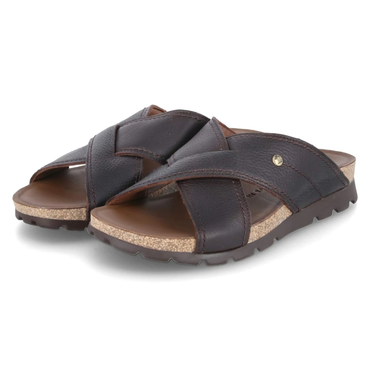 Pantoletten SALMAN - marron / brown