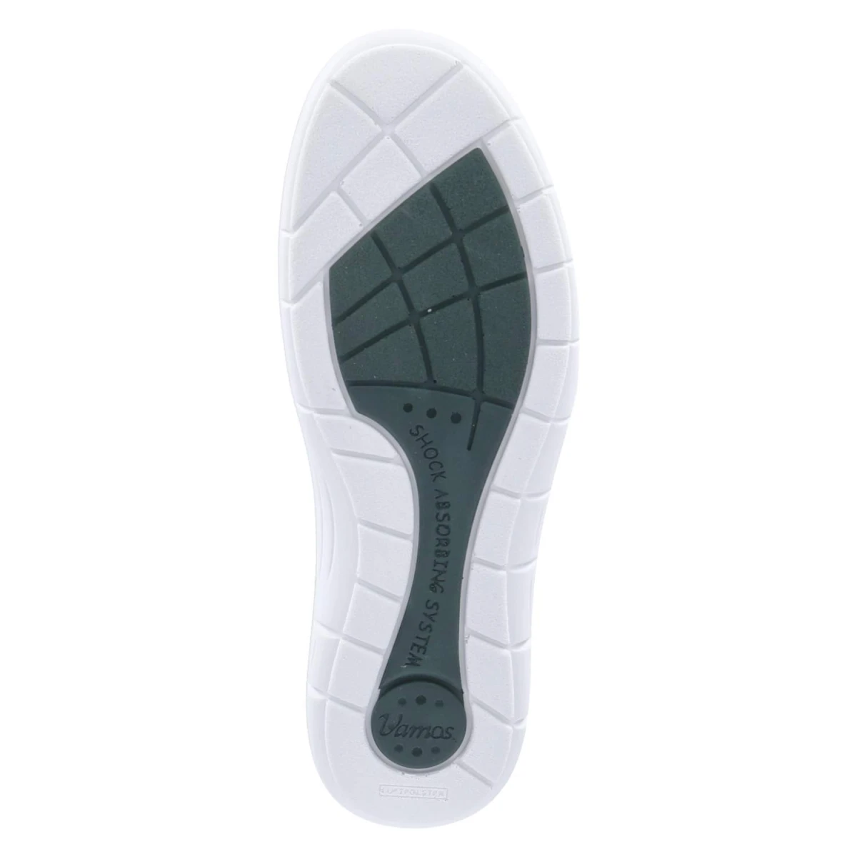 Halbschuhe - weiss-silber