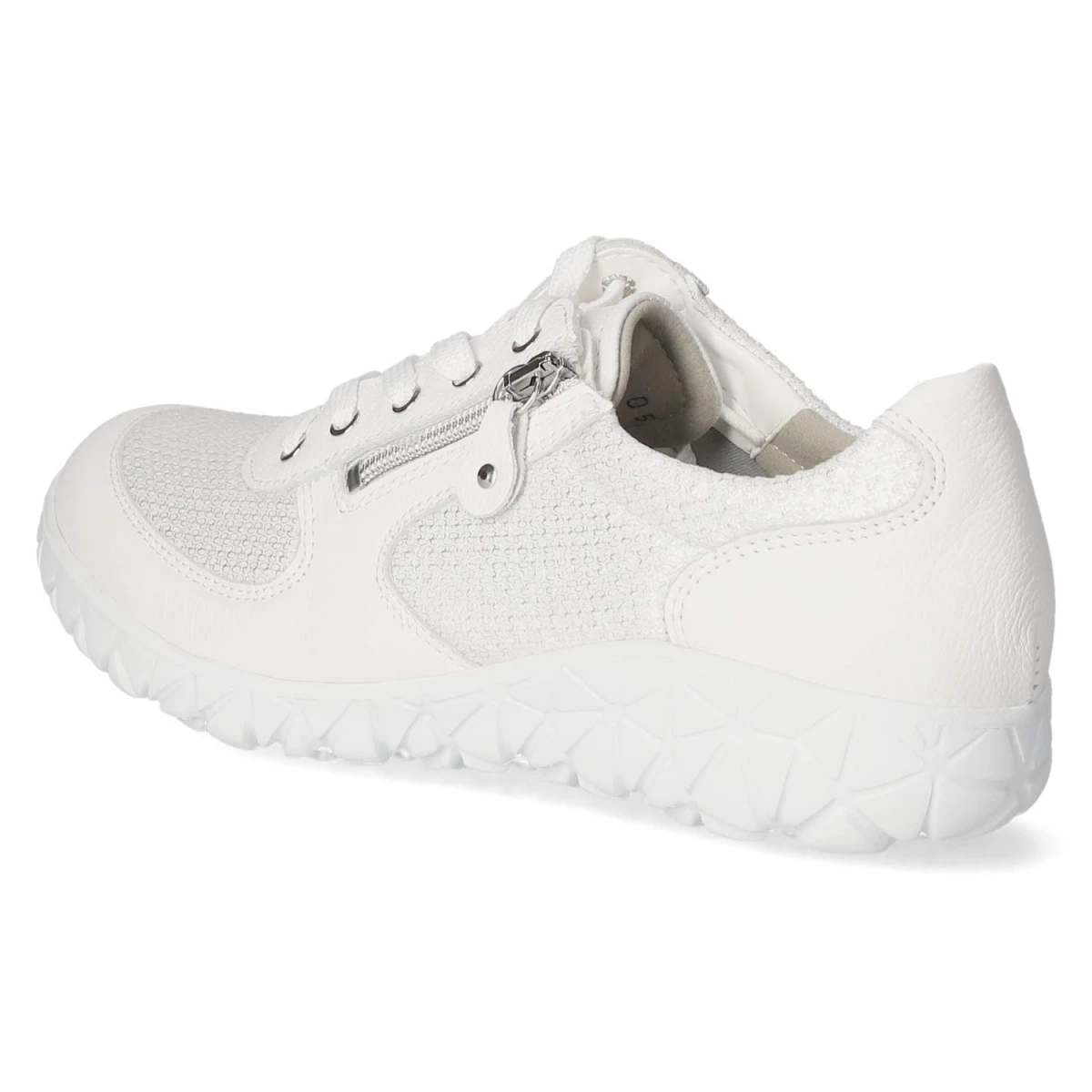 Halbschuhe HAVY - WEISS SILBER