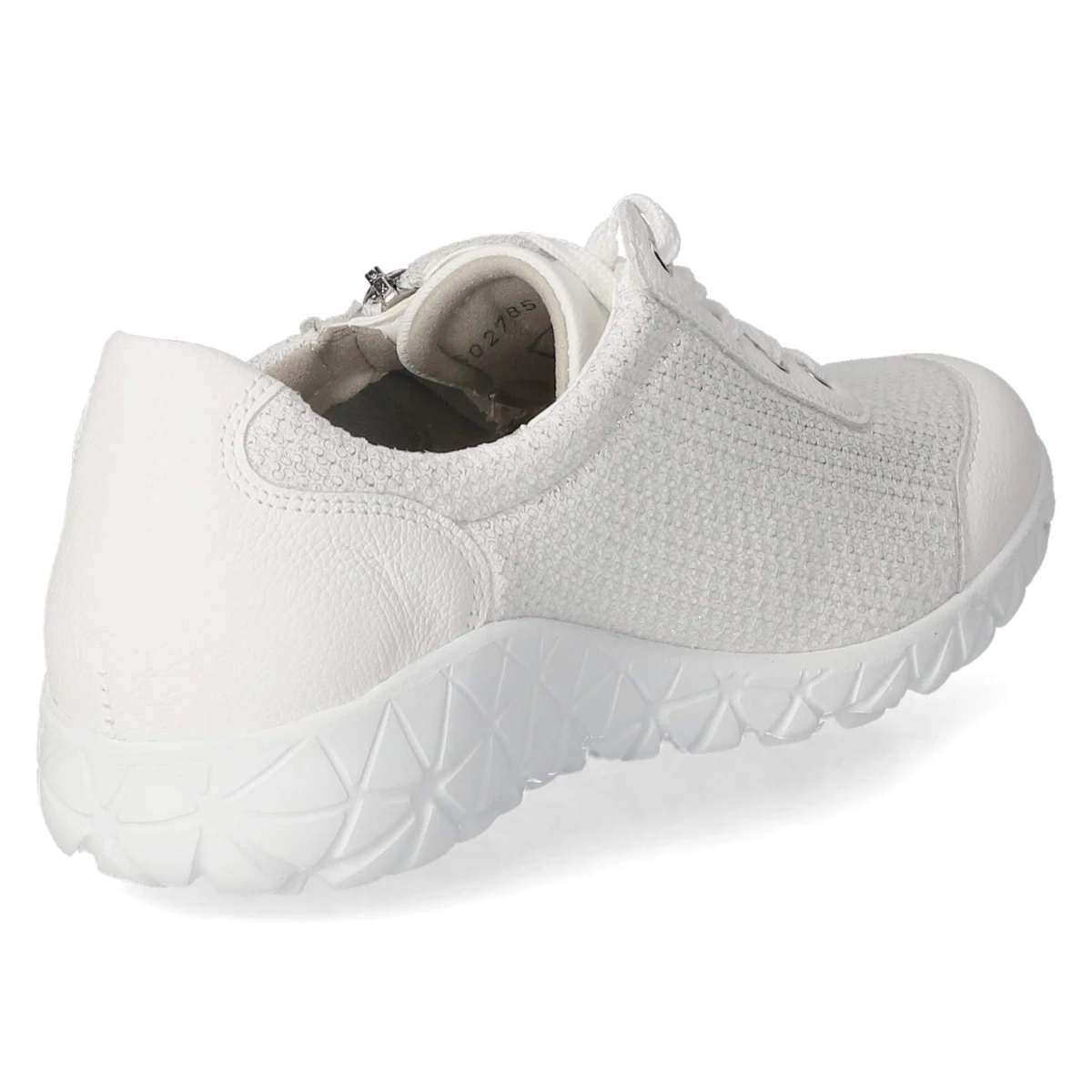 Halbschuhe HAVY - WEISS SILBER