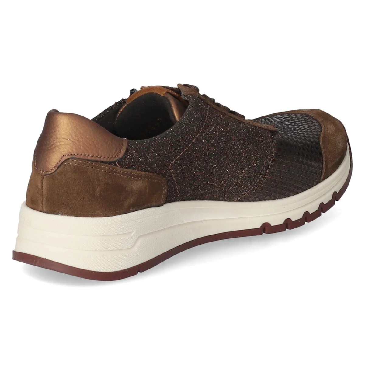 Schnürschuhe APRIL - WOOD ROST COGNAC