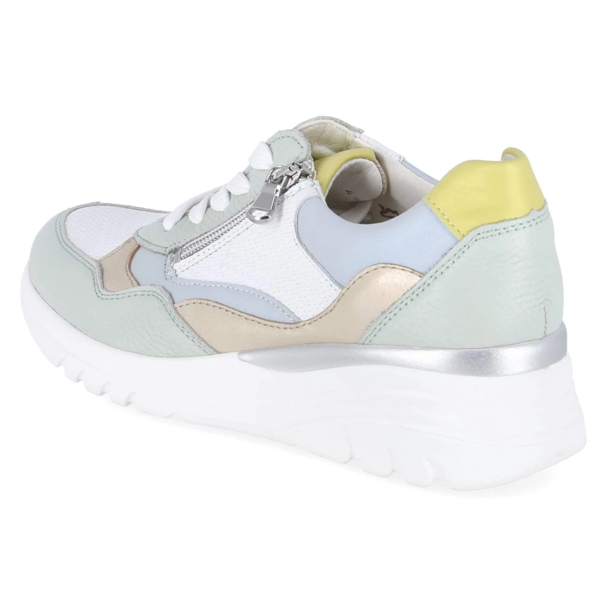Low Sneaker CARLA - MENTA WEISS SKY LIME