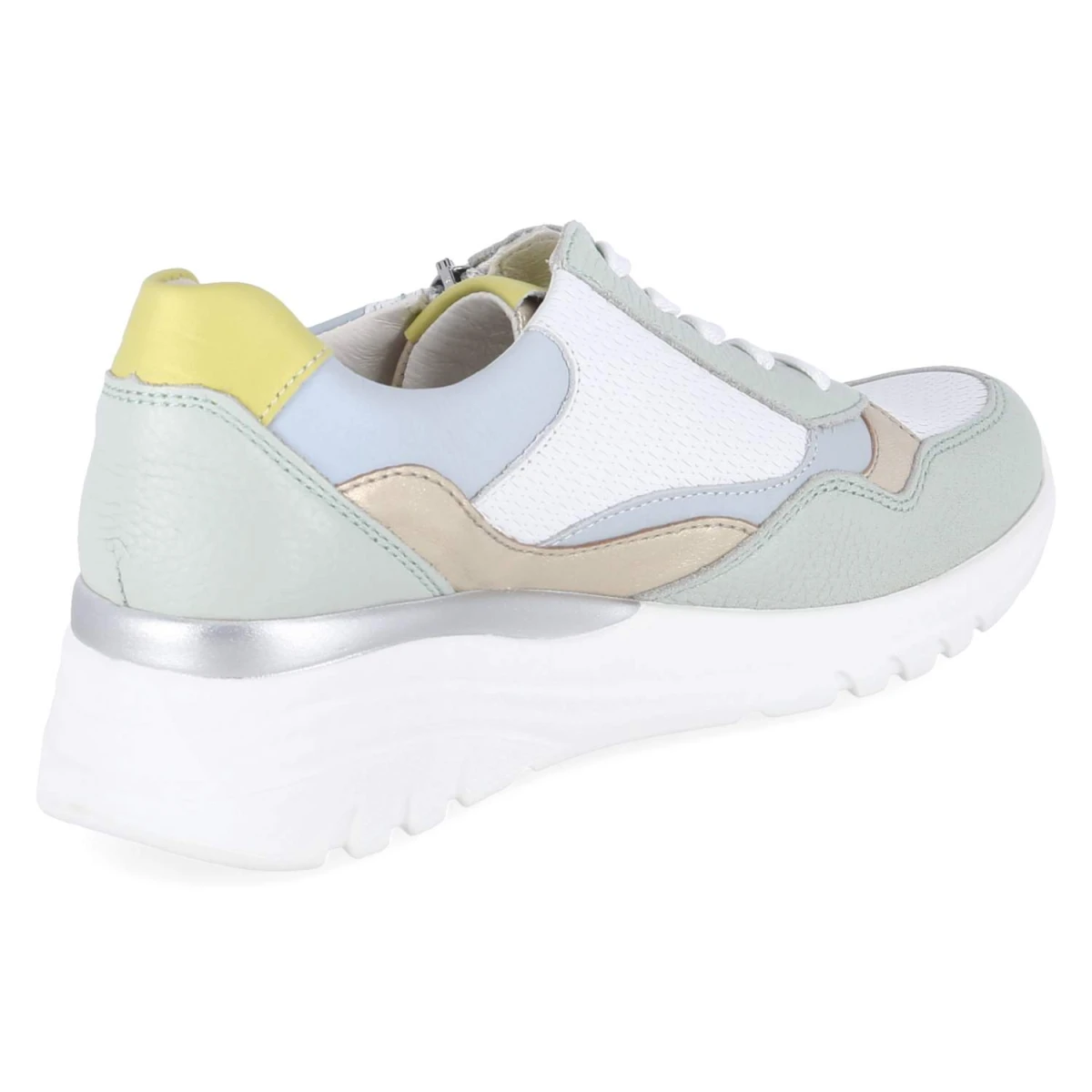 Low Sneaker CARLA - MENTA WEISS SKY LIME