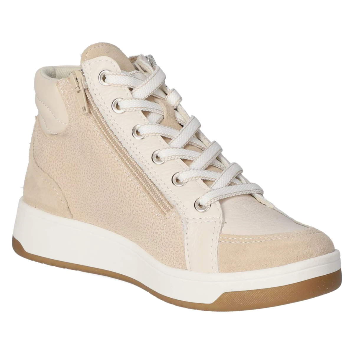 Schnürboots VIOLET04 - cream