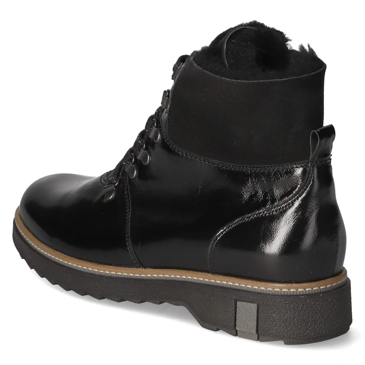 Schnürstiefeletten HITOMI - schwarz