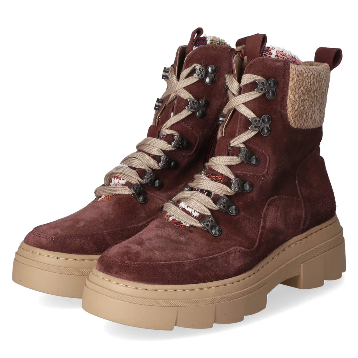 Schnürstiefeletten SAIGA Saiga - BORDO MULTI SABBIA