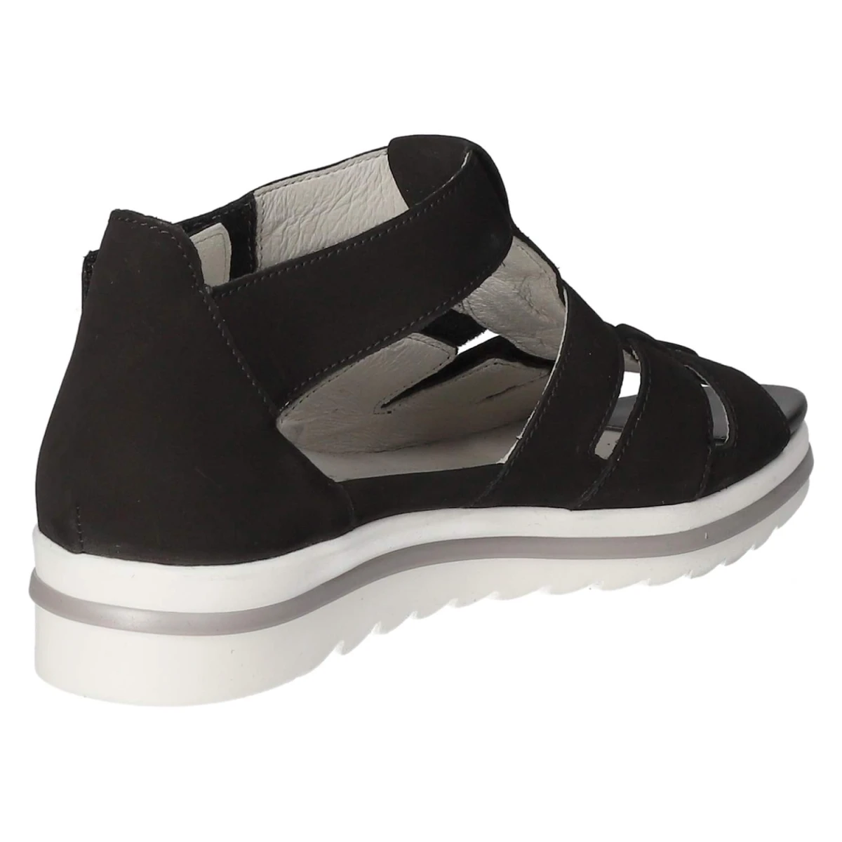 Sandalen HAKURA - SCHWARZ LS WEISS