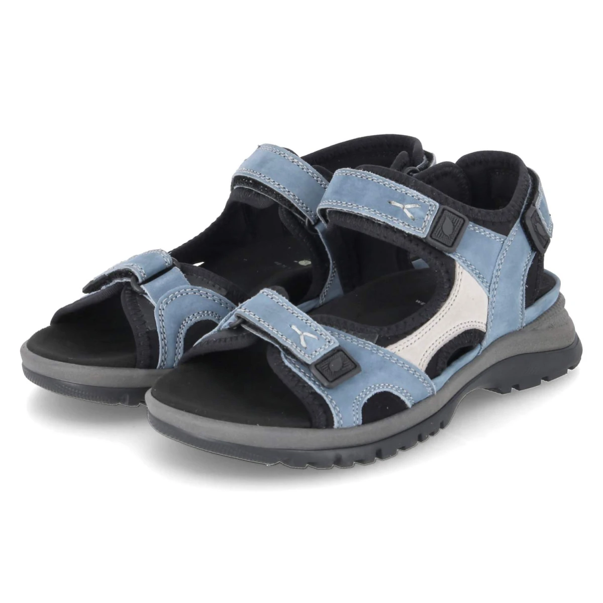 Sandalen SORA - SCHWARZ DENIM STEIN