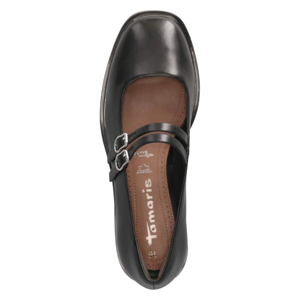 Spangenballerinas - black