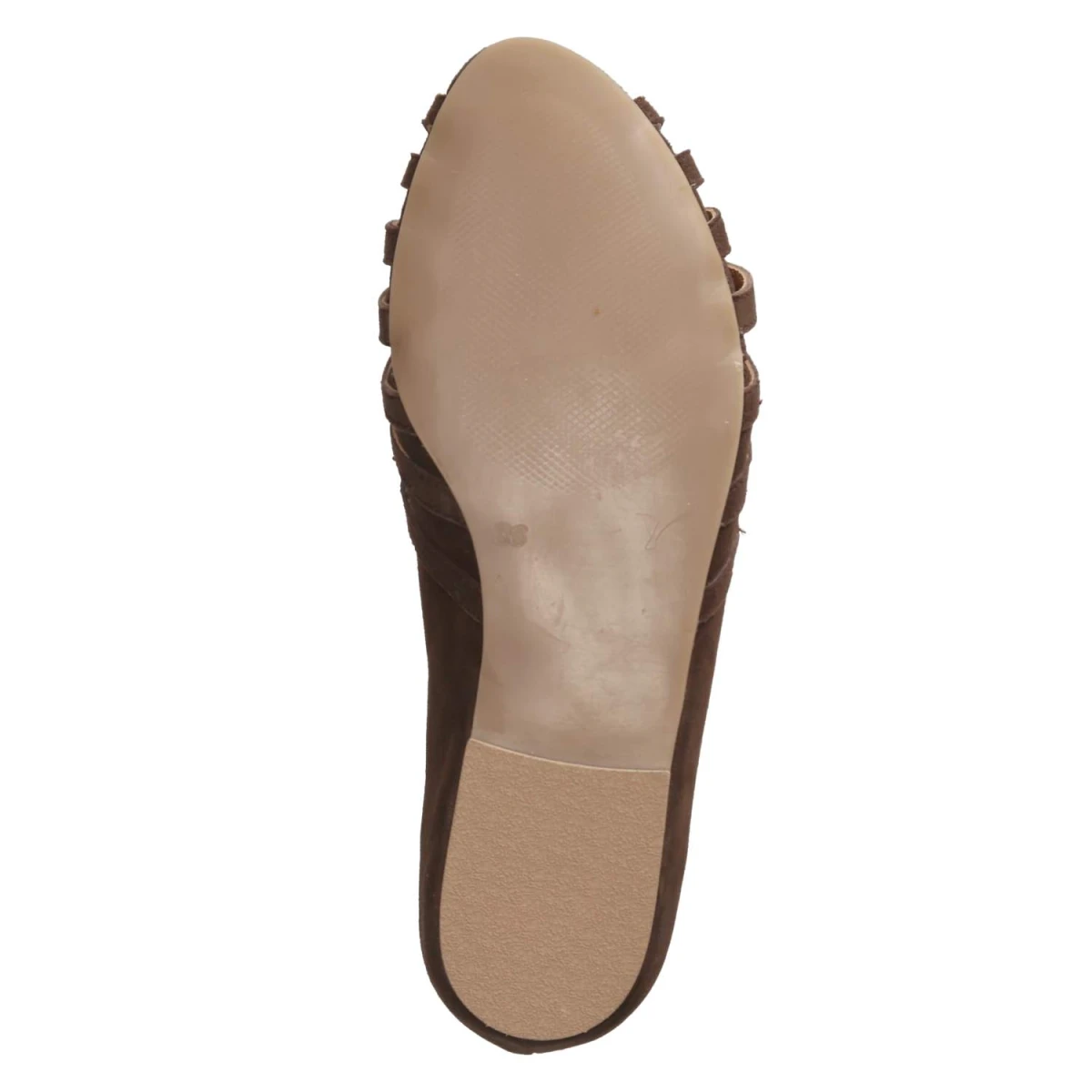 Ballerinas PASSIONATE SUEDE - dark brown