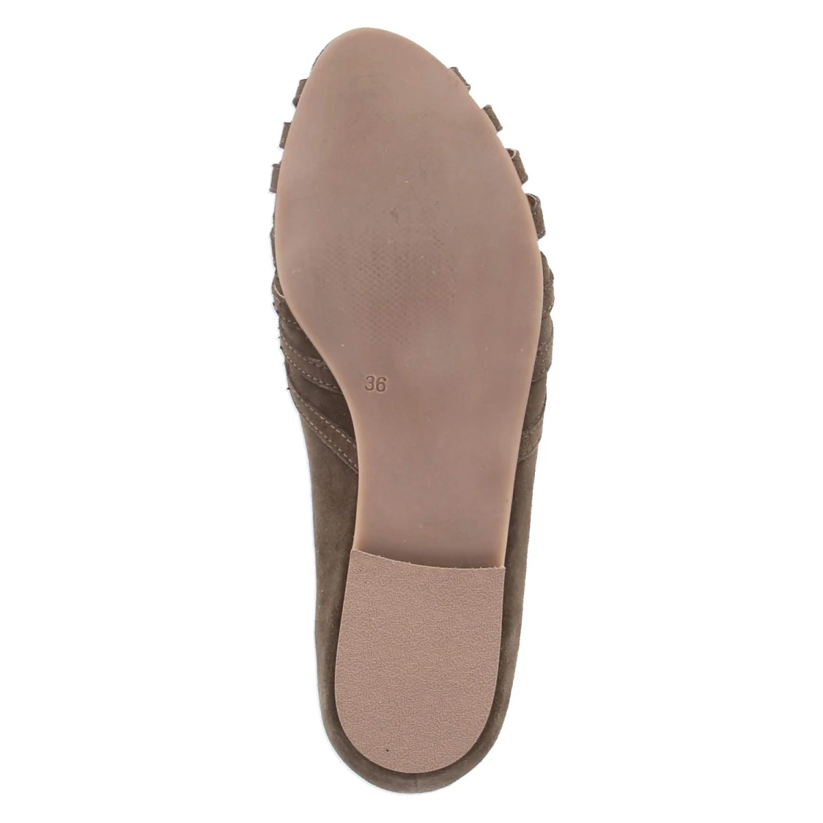 Peep Toe Ballerinas PASSIONATE - green