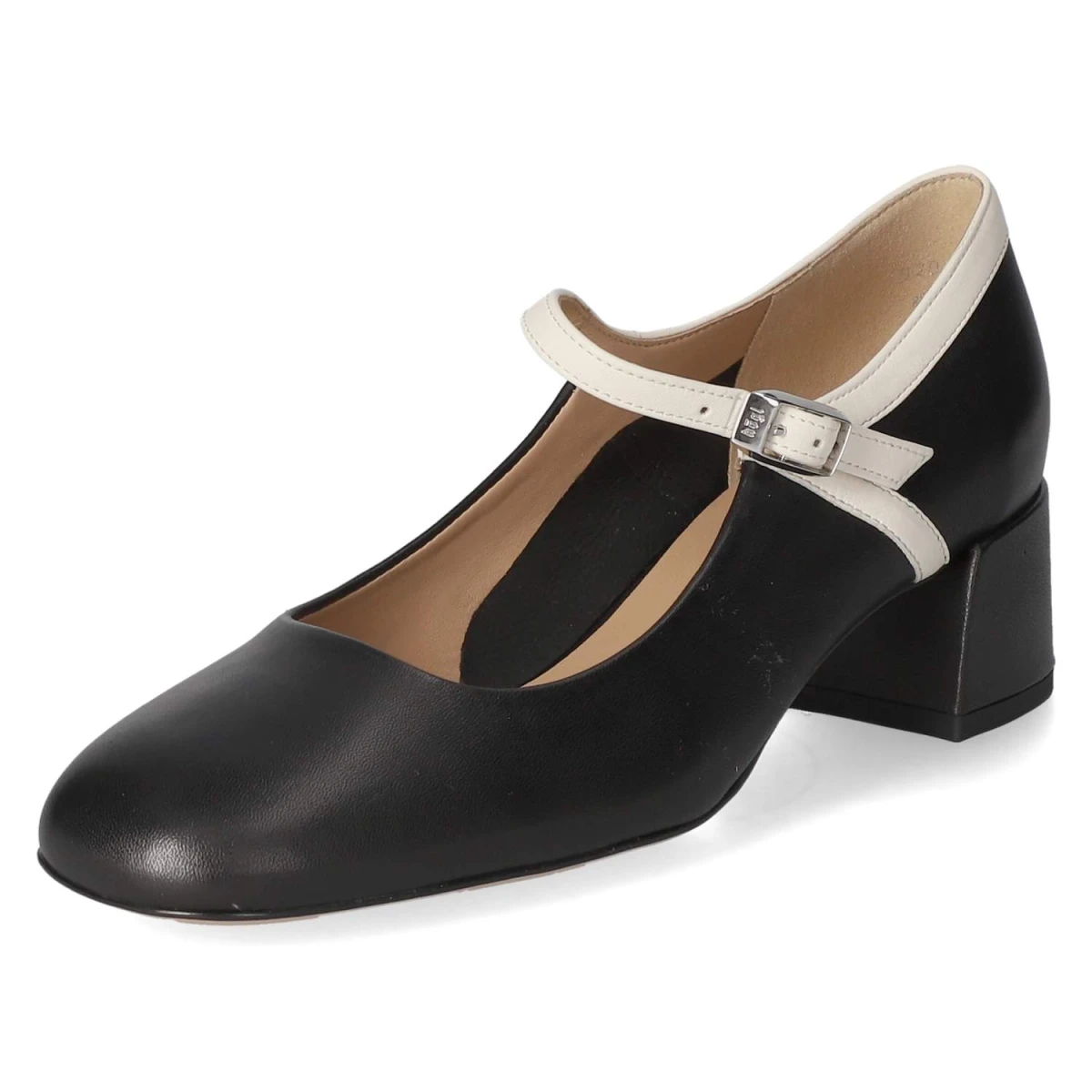 Riemchenpumps - schwarz/waxpaper