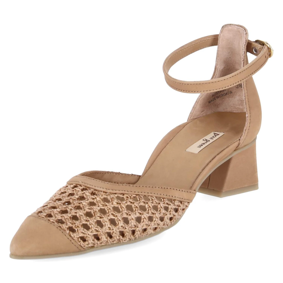 Riemchenpumps - sisal