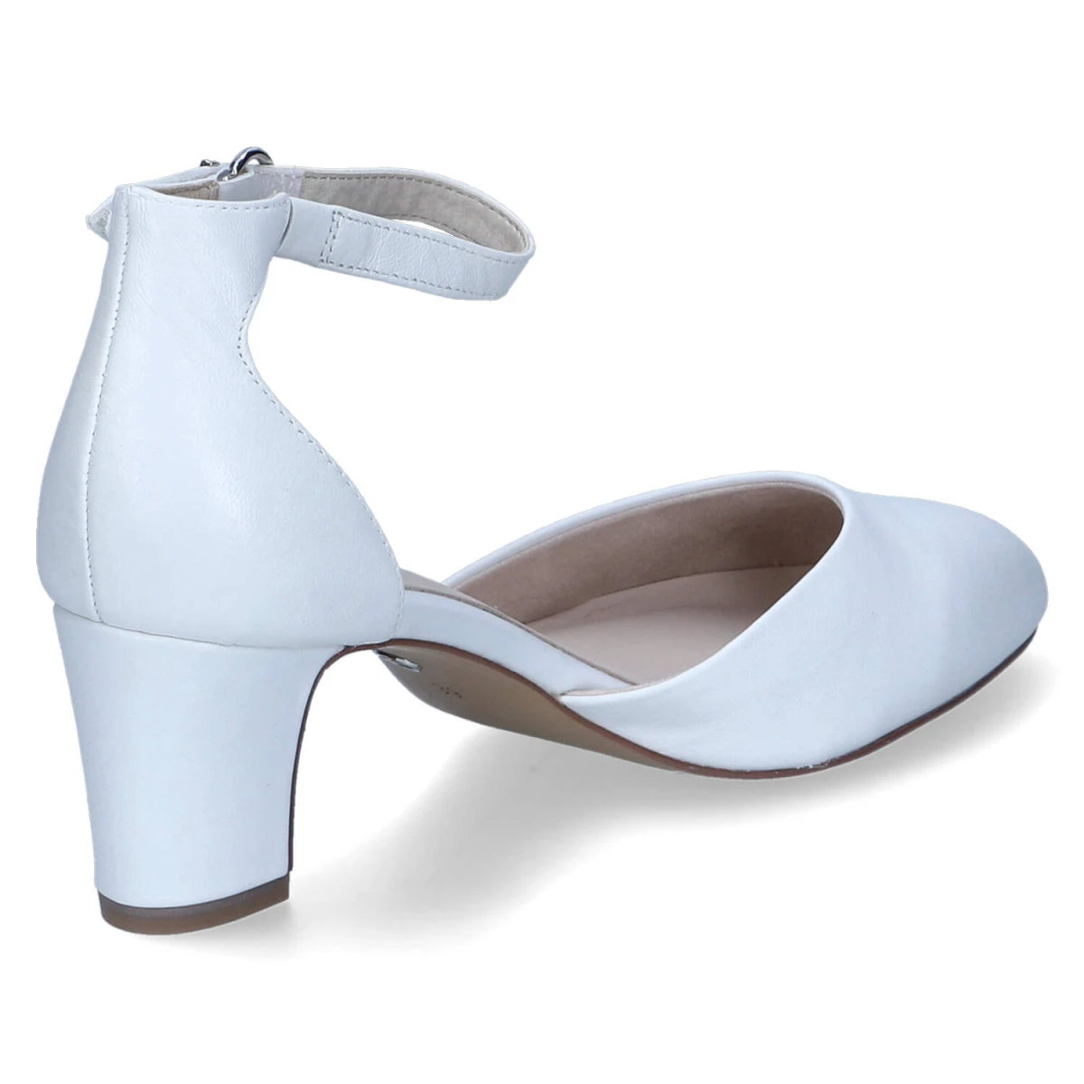 Spangenpumps - WHITE LEATHER